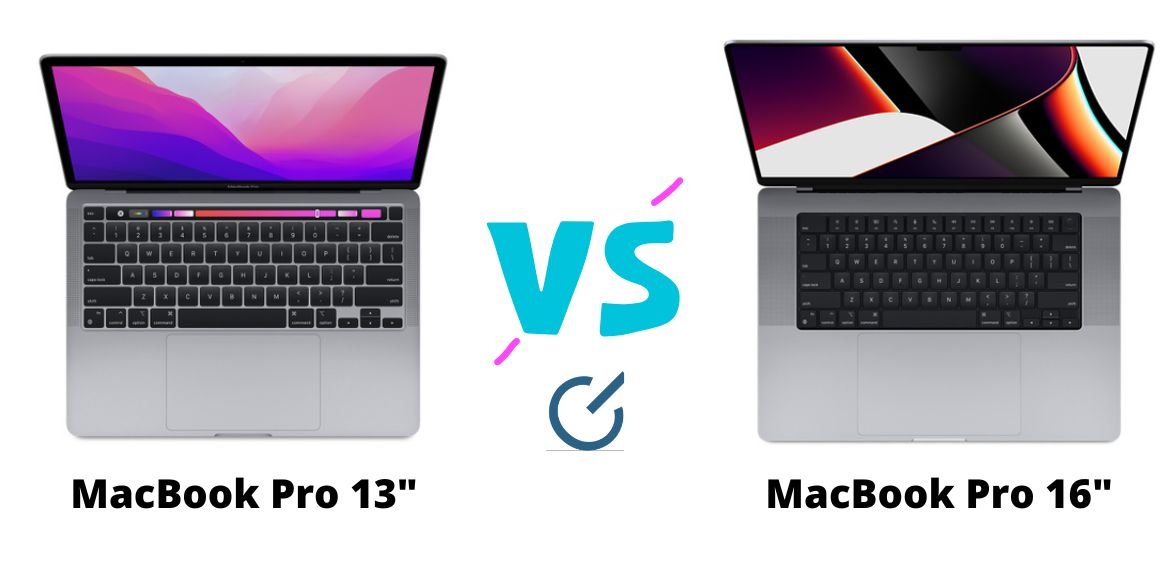 macbook pro 13 vs 16